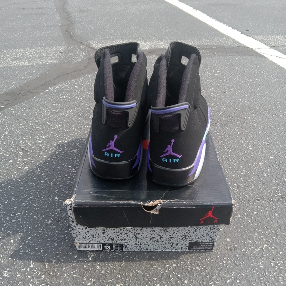 Air Jordan 6 Retro,  'Aqua' - Picture 4 of 5